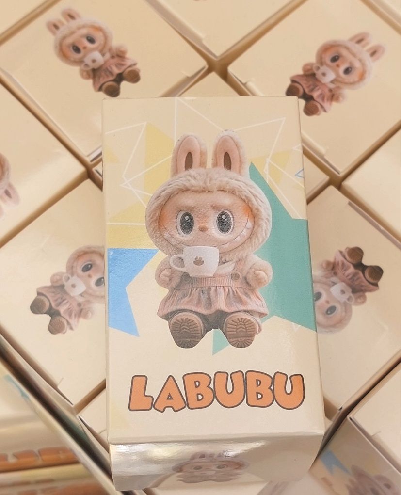 Брелок Мягкая Игрушка Мини Лабубу Labubu  Новинка Размер 4 см Розница