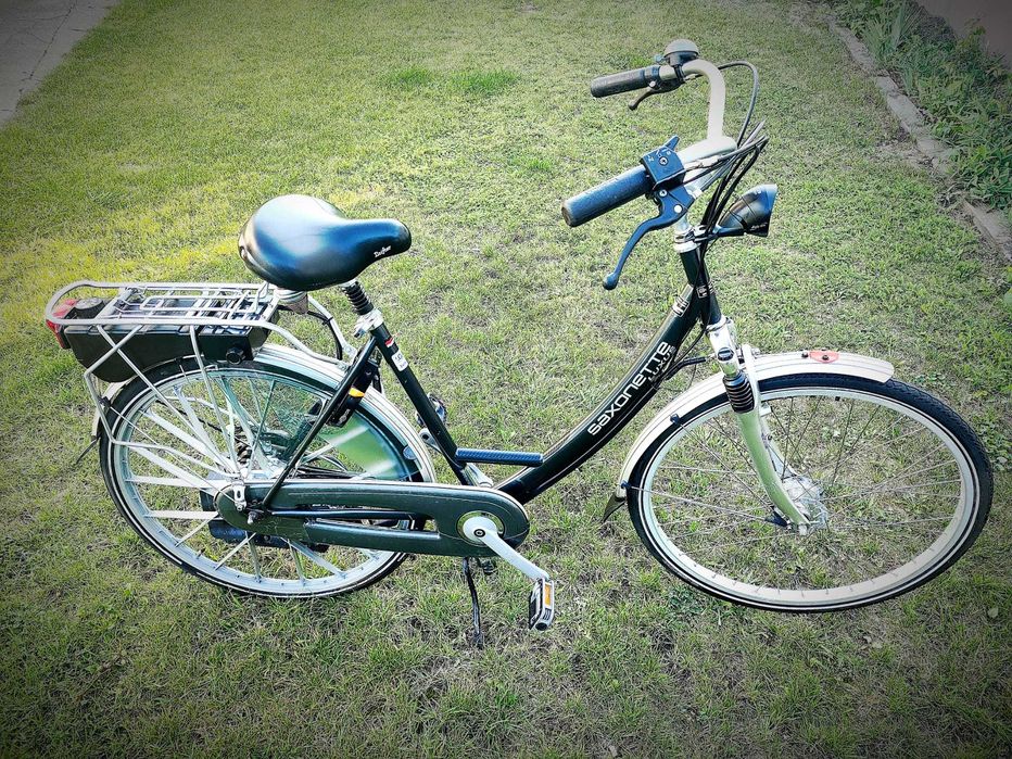 Rower z silnikiem spalinowy SAXONETTE LUXUS sachs301 - amortyzatory!