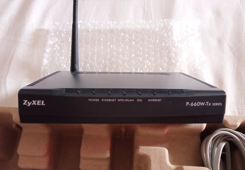Router ZyXel P-660W-Tx series (SAPO)