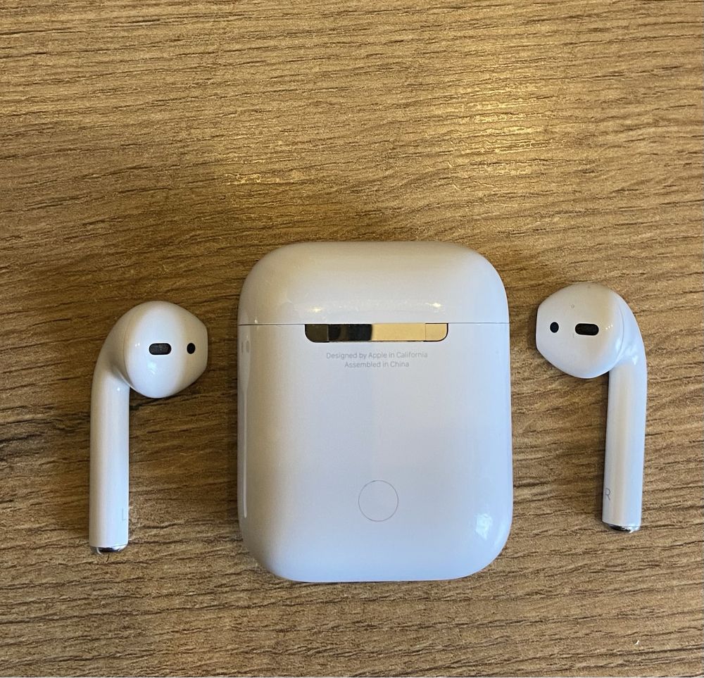 Słuchawki APPLE AirPods 2 Białe Orginalen Stan Idealny