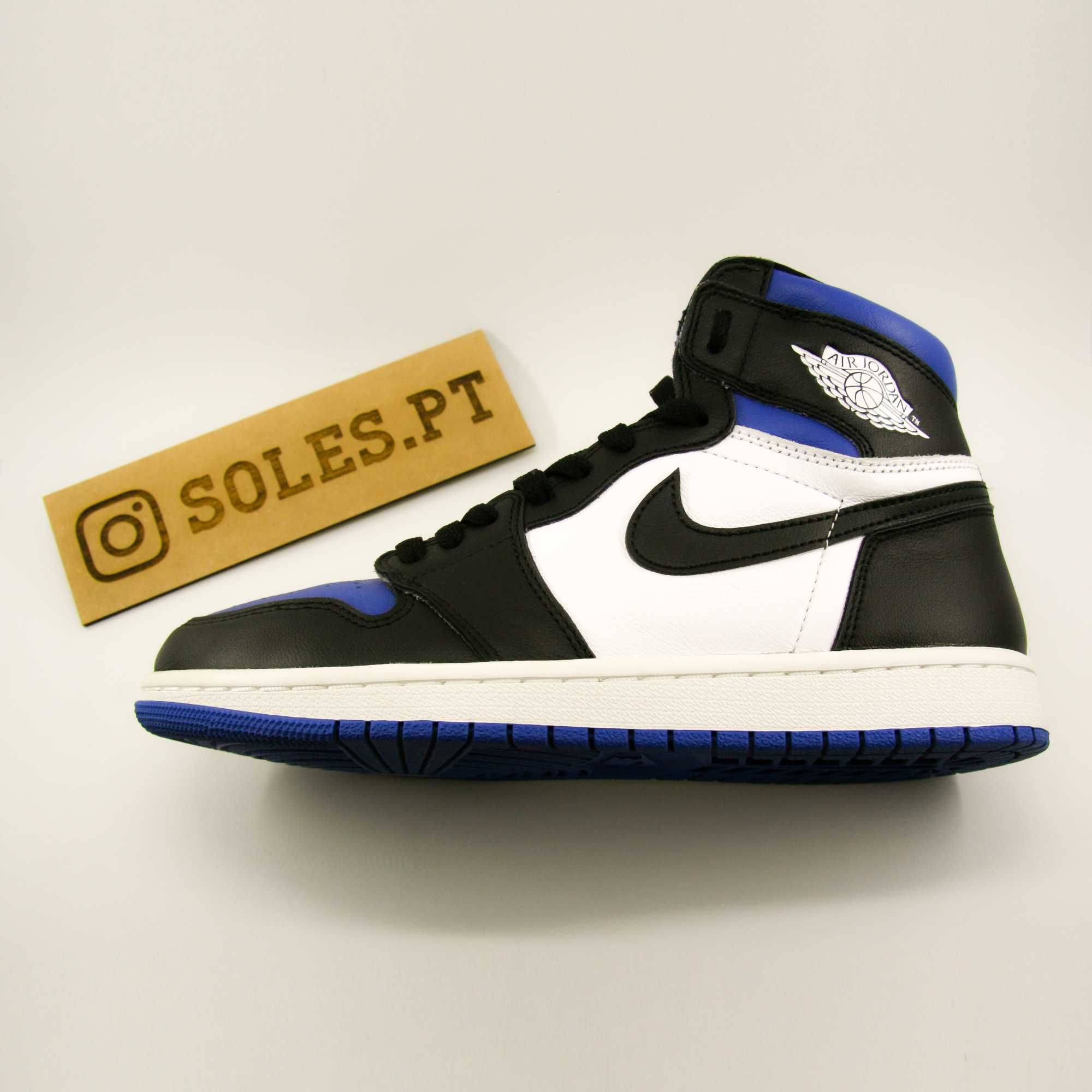 Nike air jordan 1 retro high royal toe