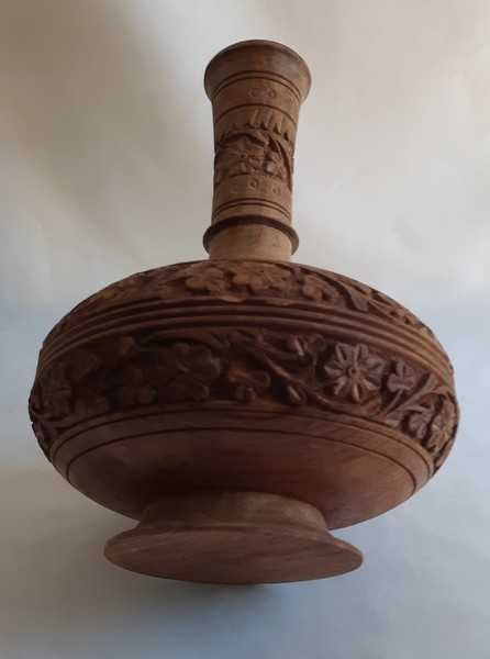 Статуэтка кувшин деревянная Африка