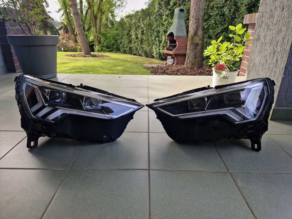 Фары передние правая левая Audi Q3 83A 2018-2025 рест до рест разбор