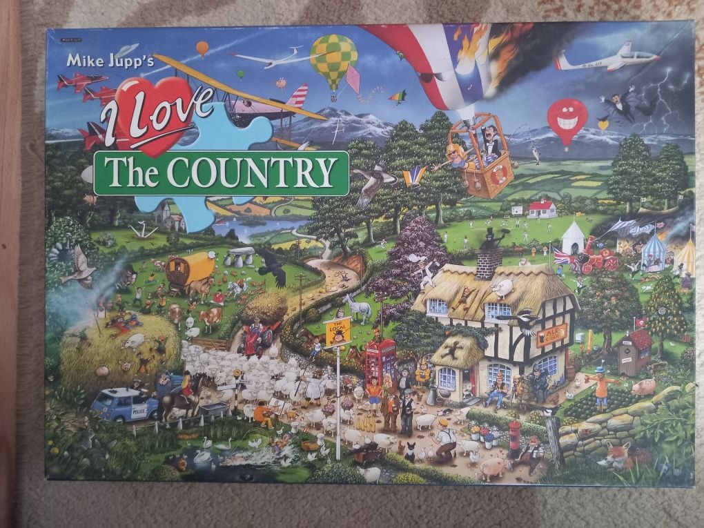 Puzzle I love the country Gibsons