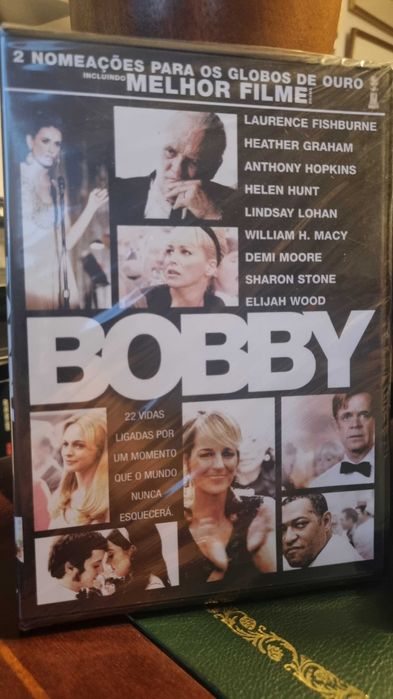 DVD filme "Bobby" 2 nomeações para os globos de ouro