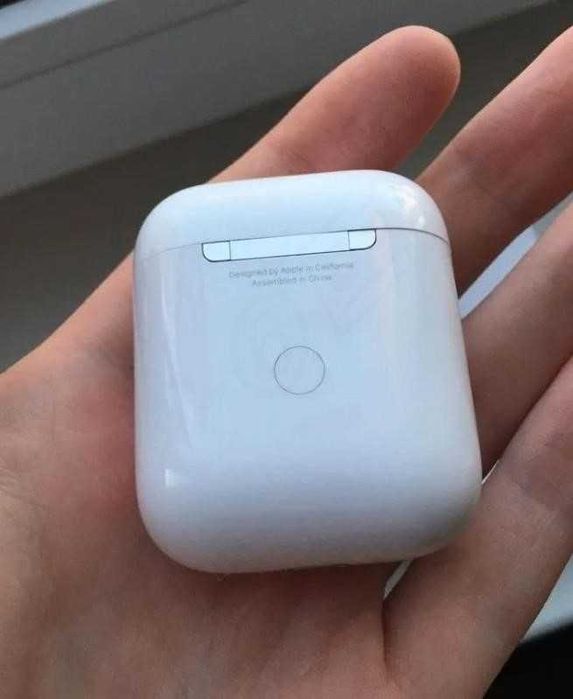 Беспроводные наушники Airpods 2 без 1в1 +чехол