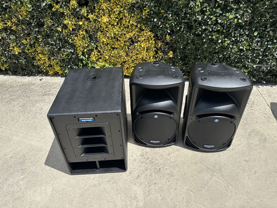 Coluna som - Mackie + subgrave