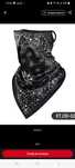 Chusta bandana NOWA czarna snowboard narty