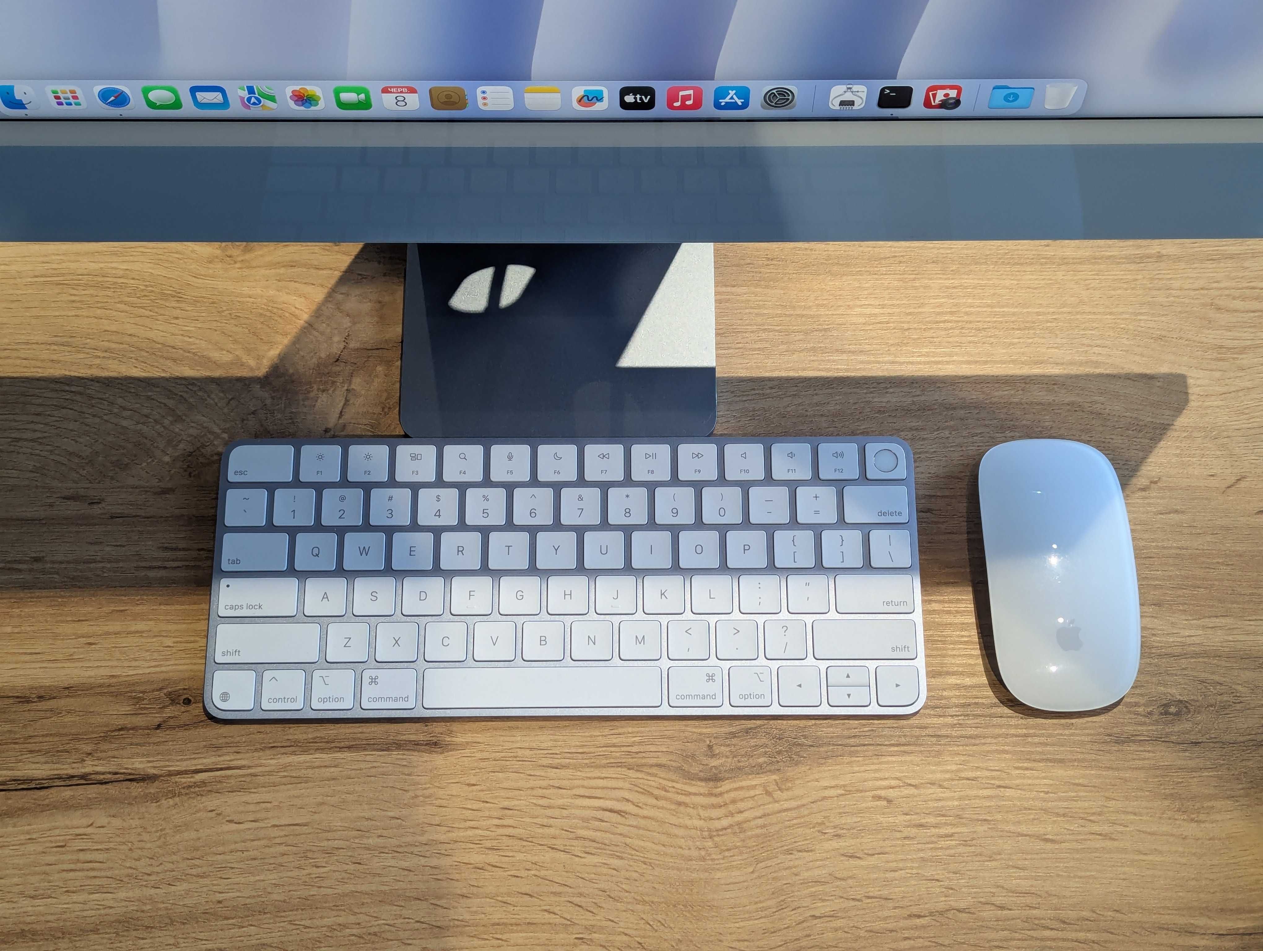 Imac 2021 m1 8/256gb 8/8gpu 4 Thunderbolt * Apple care + на 4 місяці *