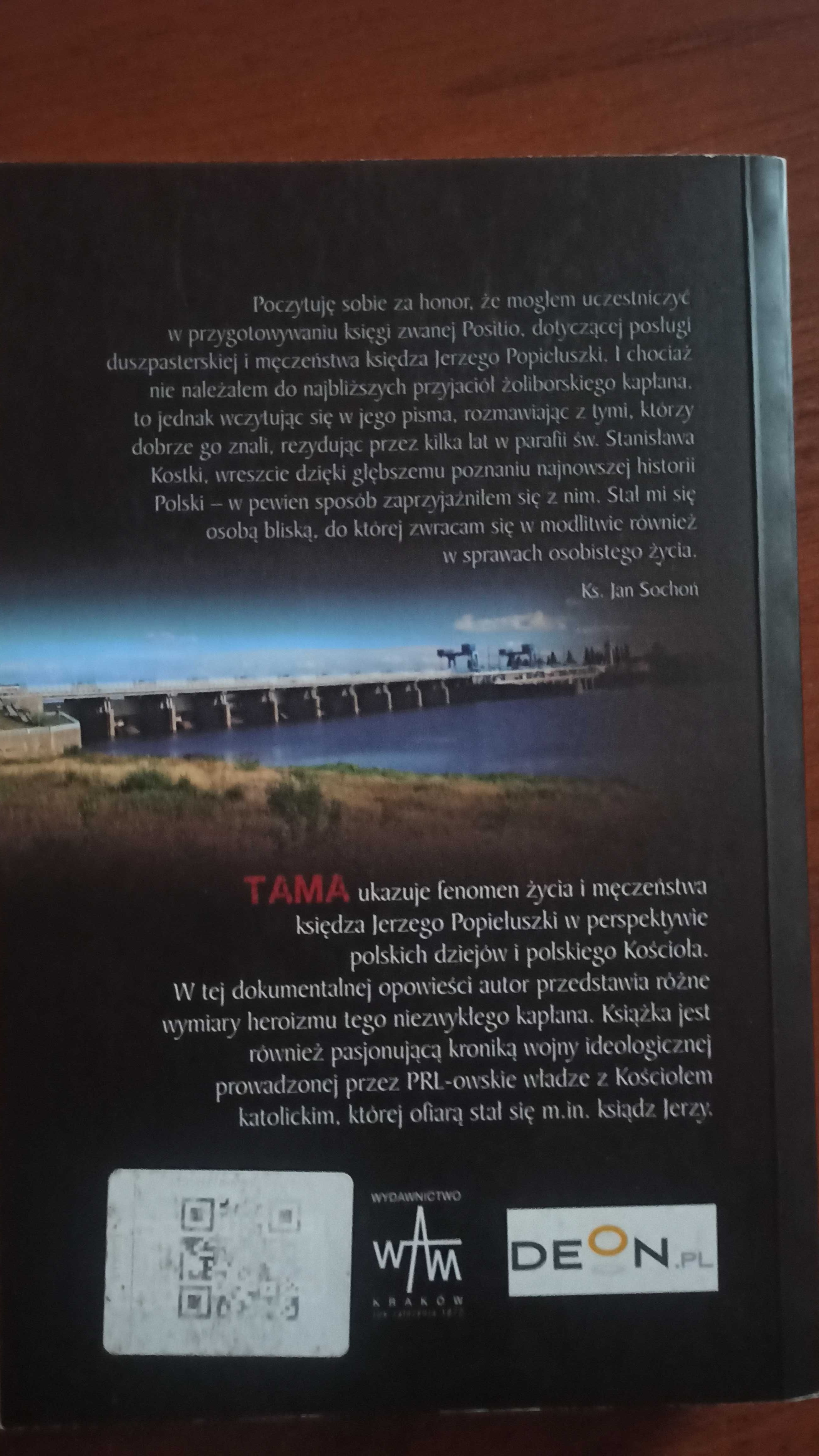 Sprzedam książkę na faktach "Tama"