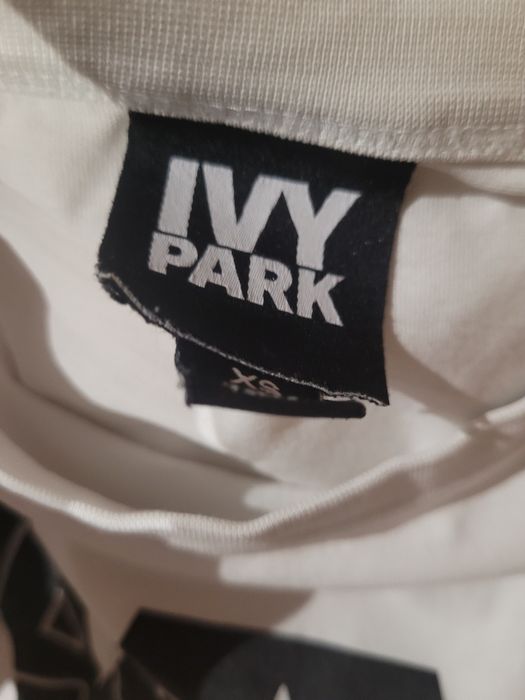 Biały t-shirt oversize crop top Ivy Park