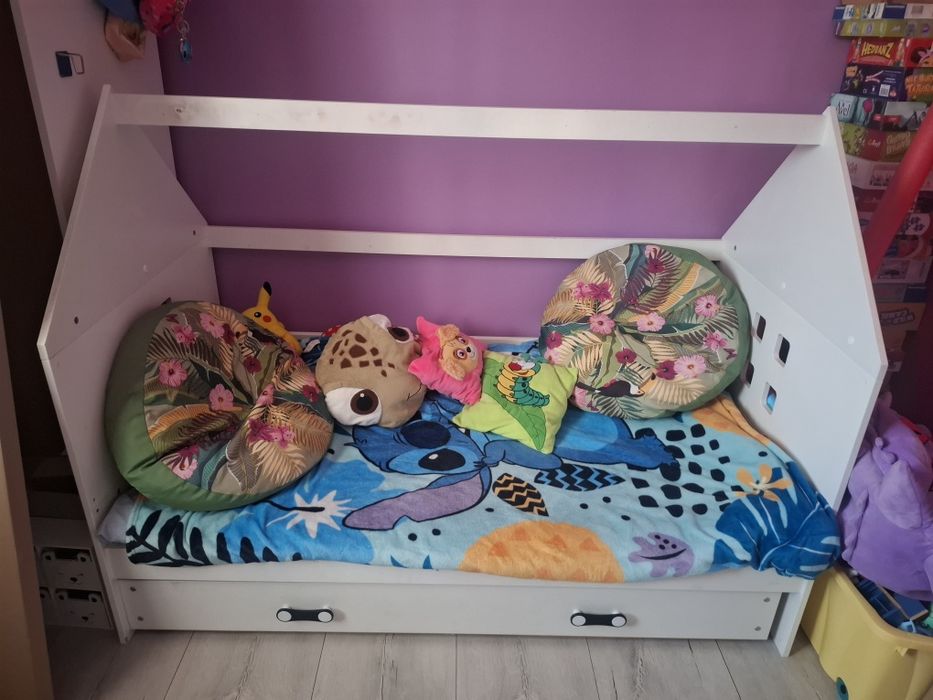 Łóżko dla dziecka 164 x 86 z materacem