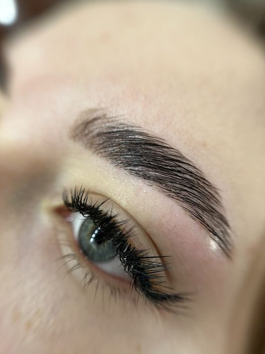 Ламинирование окрашивание коррекция бровей и ресниц Одесская