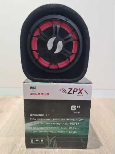 Активний сабвуфер для автомобіля 600Вт, Колонка бочка саб в машину