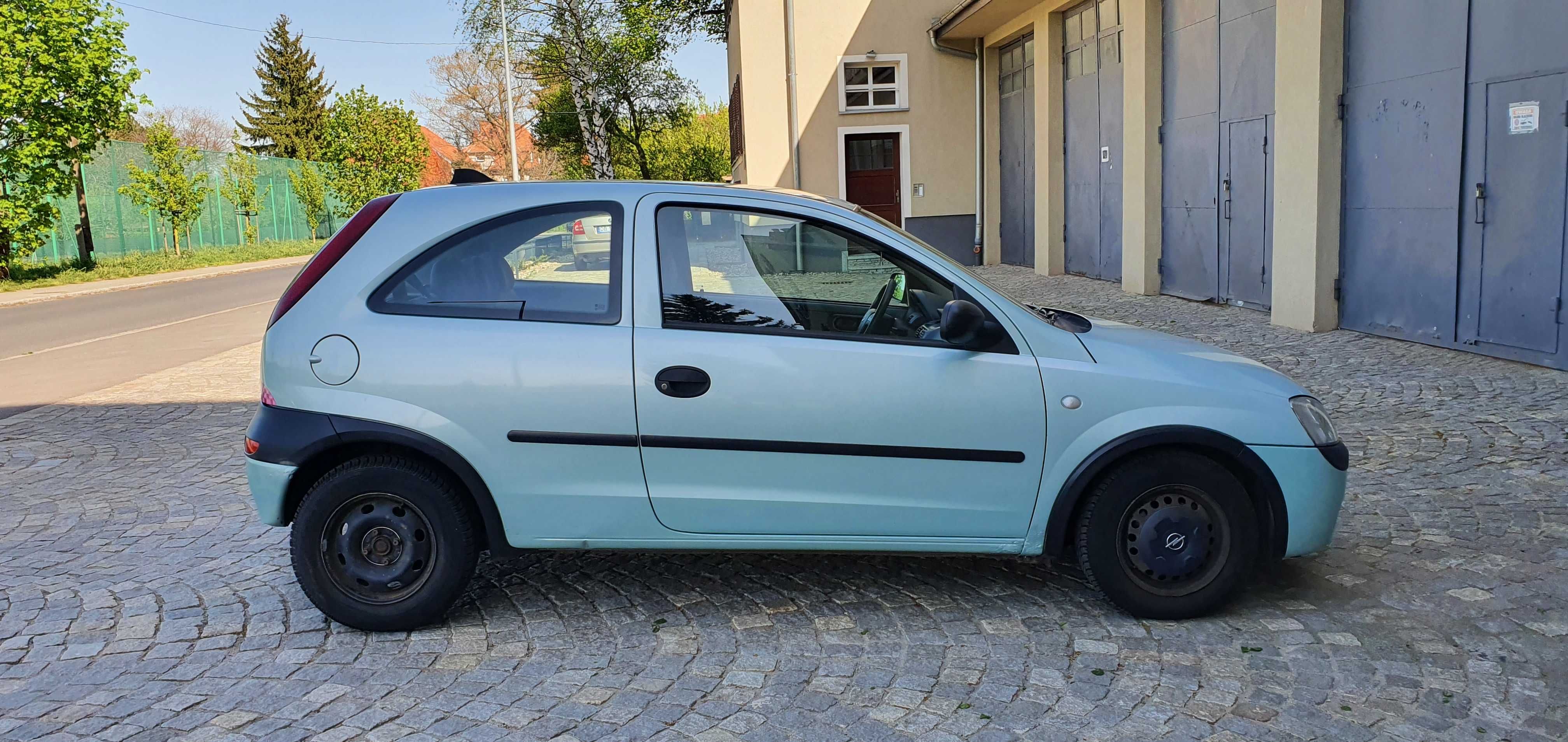 Opel Corsa C 1.0 benz, Sprawna, Z Klimatyzacją, Zarejestrowana