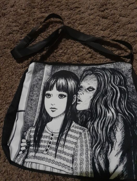 Аніме сумка з принтом junji ito tomie