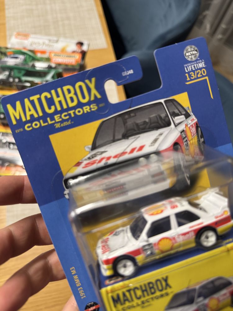 Matchbox Collectors 1993 BMW M3 E30 Rally Hot Wheels otwierana maska