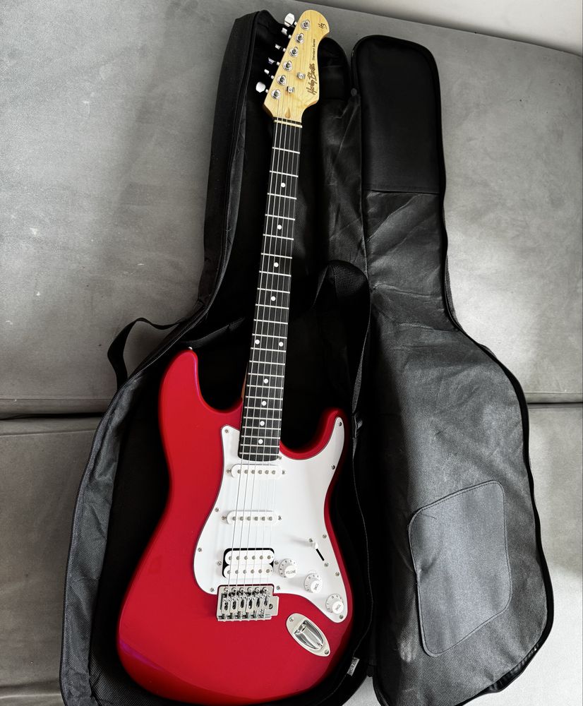 Gitara elektryczna Harley Benton + wzmacniacz