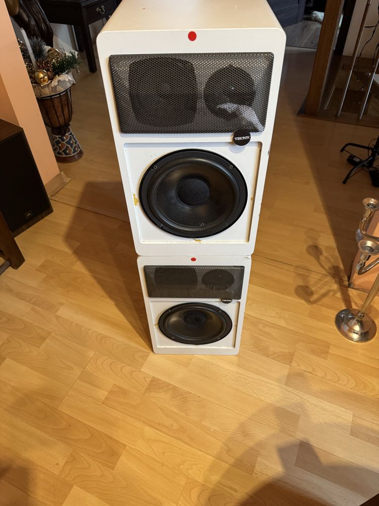 Kolumny VISONIK 120W głośniki 30Hz da capo by HECO