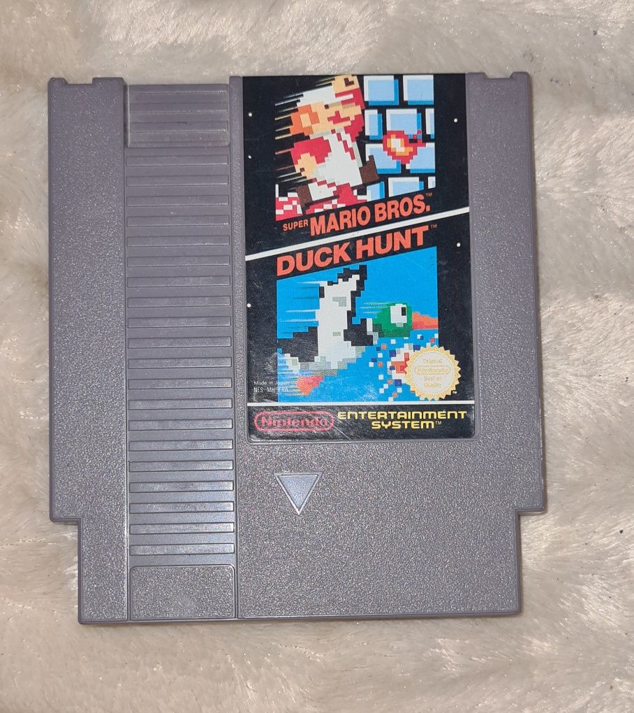 Super Mario And Duck Hunt cartridge nes