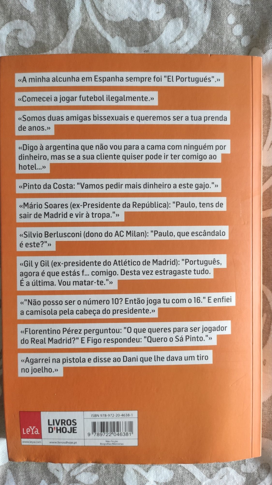 Livro El Português - Paulo Futre