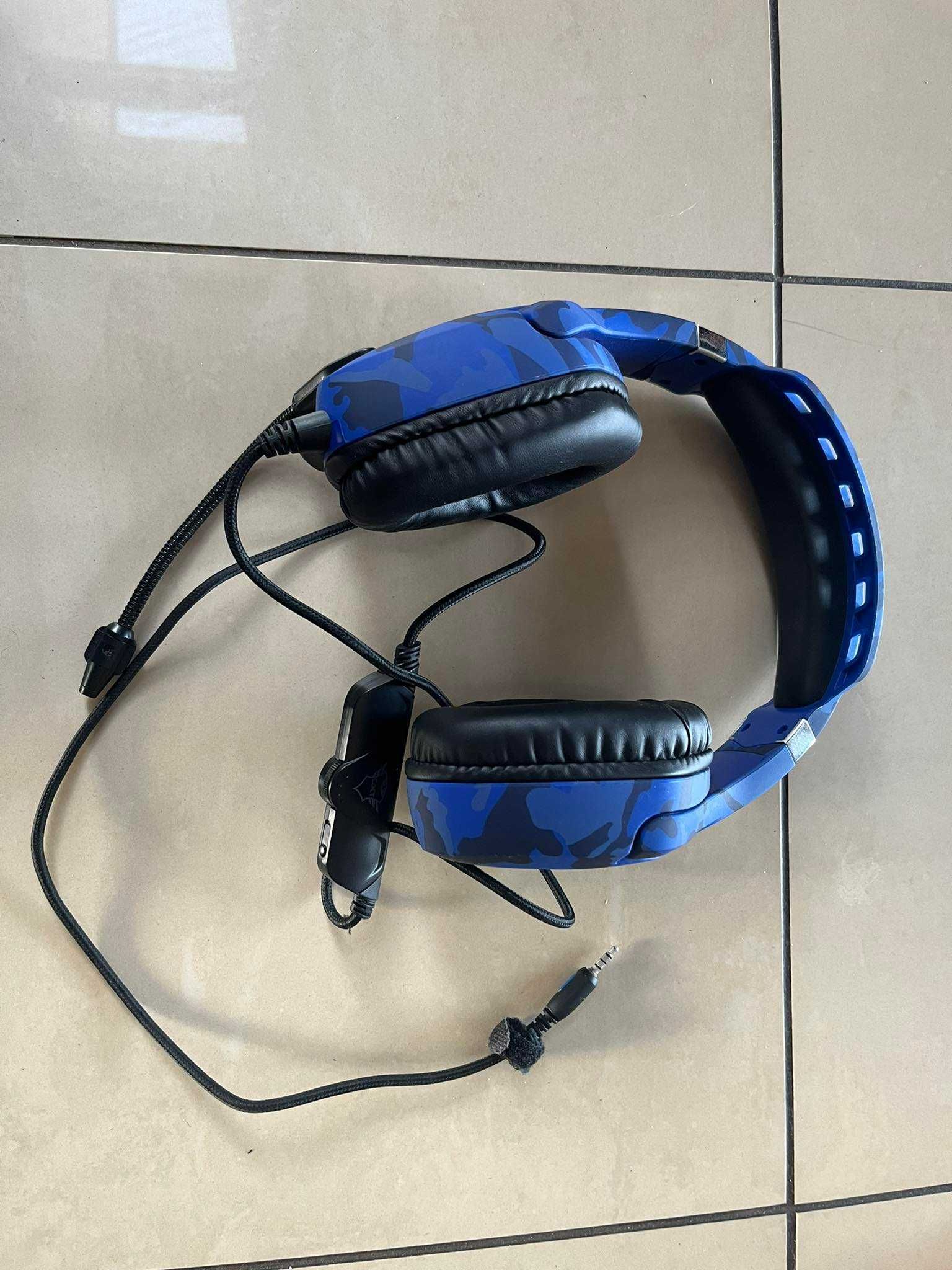 Słuchawki gamingowe Playstation GXT niebieskie