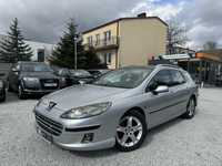 Peugeot 407 SW 2.0 HDI • skóry • Panorama • 2005 rok • zamiana