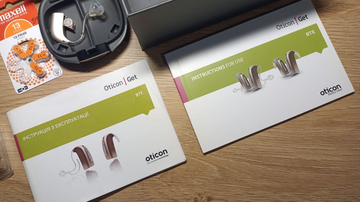 Апарат слуховий Oticon