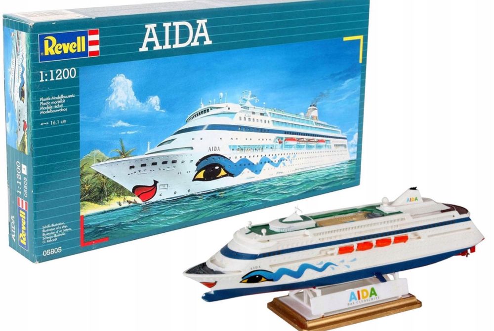 Model do sklejania Revell 05805 statek wycieczkowy Aida