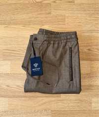 Штаны-брюки на завязках из кашемира и шерсти Bertolo Cashmere