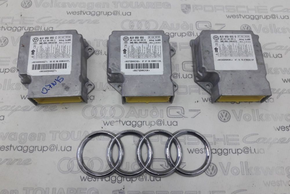 Блок управления AIRBAG 4L0910655 B/C Ауди Ку7 /Audi Q7 q7 2006 - 2015