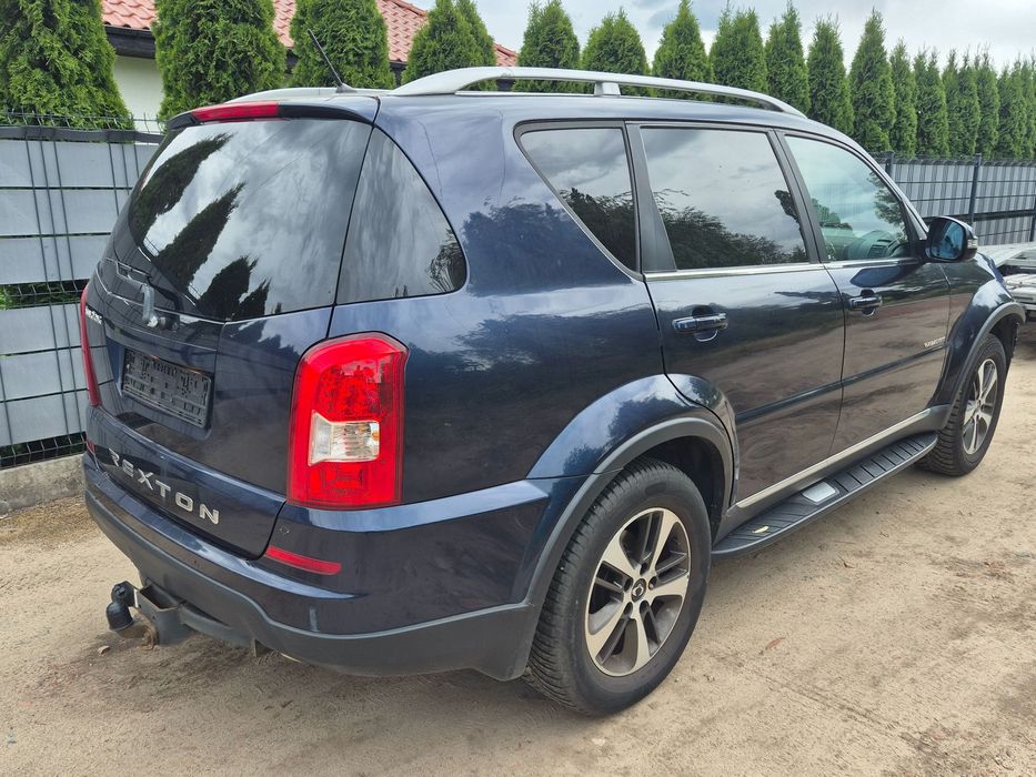 SsangYong/KGM Rexton 2.2d 4WD Aut.Reduktor Navi Kamera Skóra 7 osób Hak 3500kg Xenon