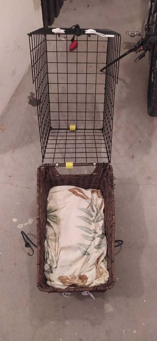 Koszyk dla psa z bagażnikiem