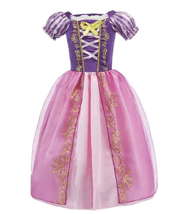 Nowa suknia Księżniczka Roszpunka, r. 116/122 bal przebranie