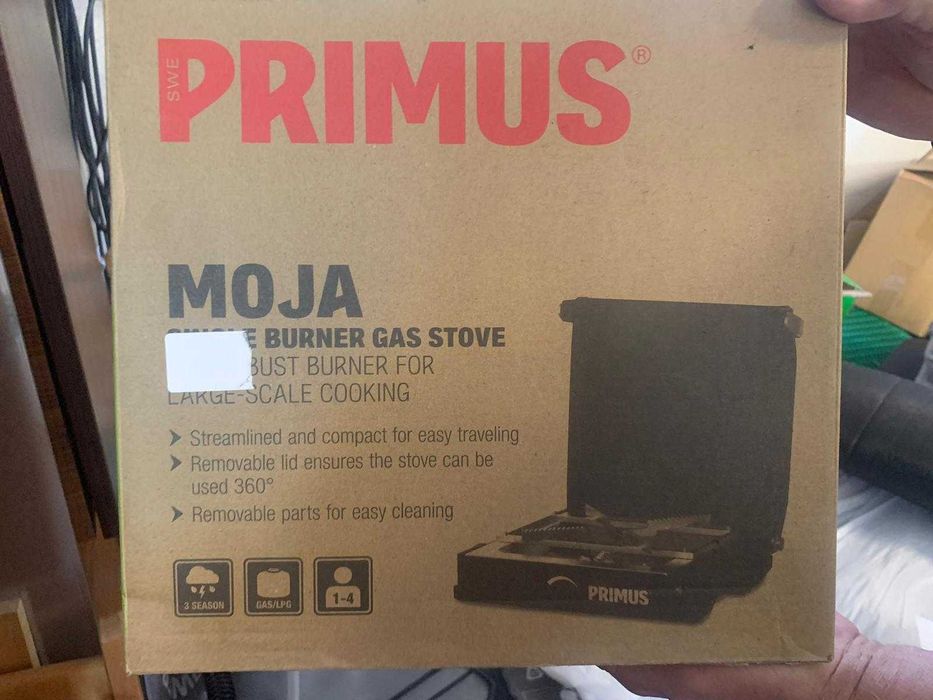 meble biwakowe plus kuchenka PRIMUS i stolik