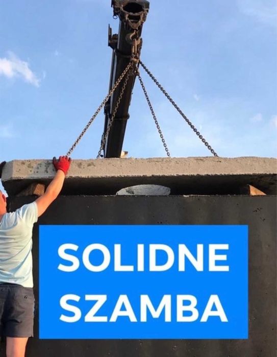 Szambo betonowe 12m3 zbiornik na deszczówkę 12000 litrów Katowice