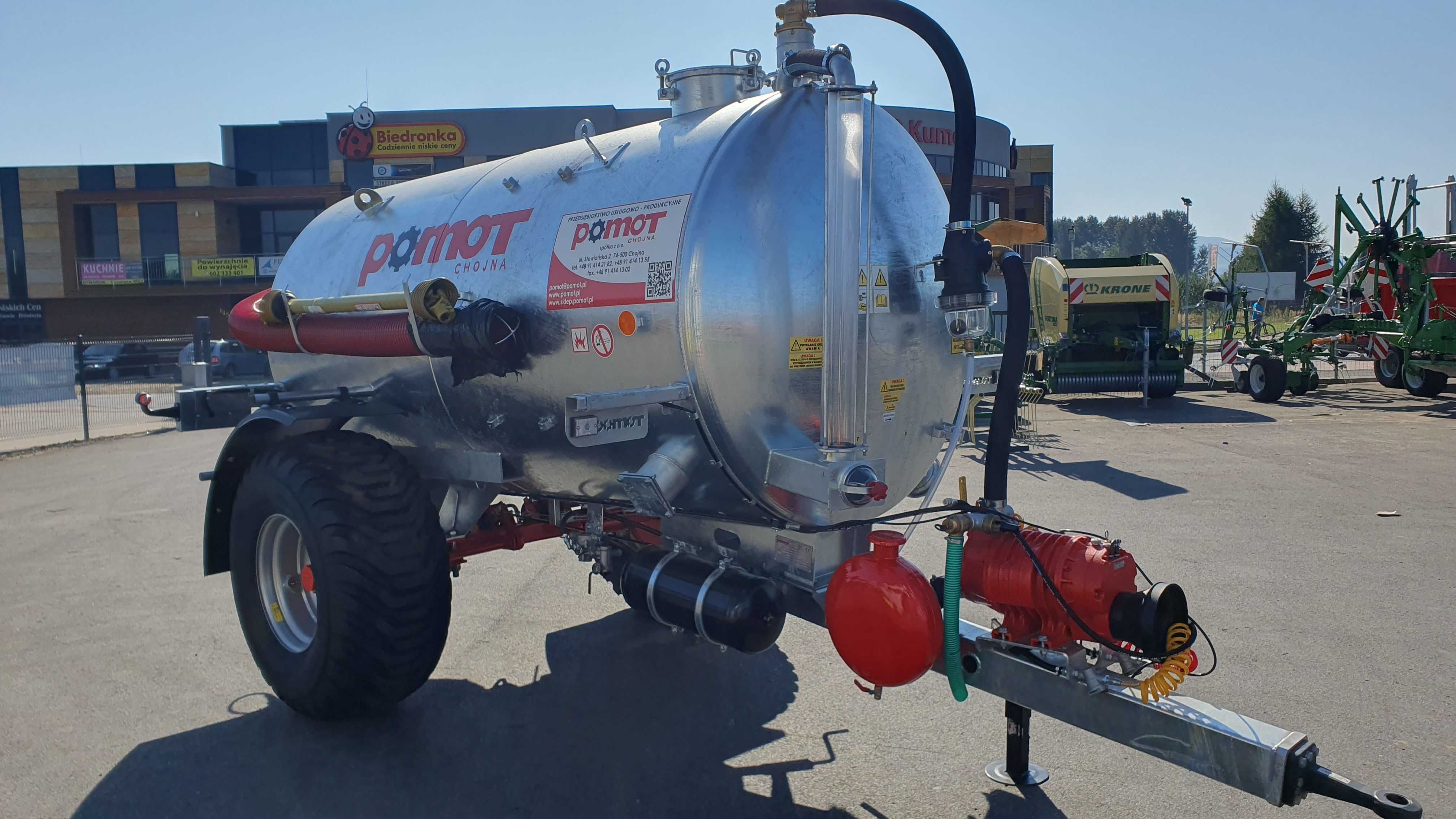 Wóz asenizacyjny beczka POMOT T544/1 6700 L / Meprozet