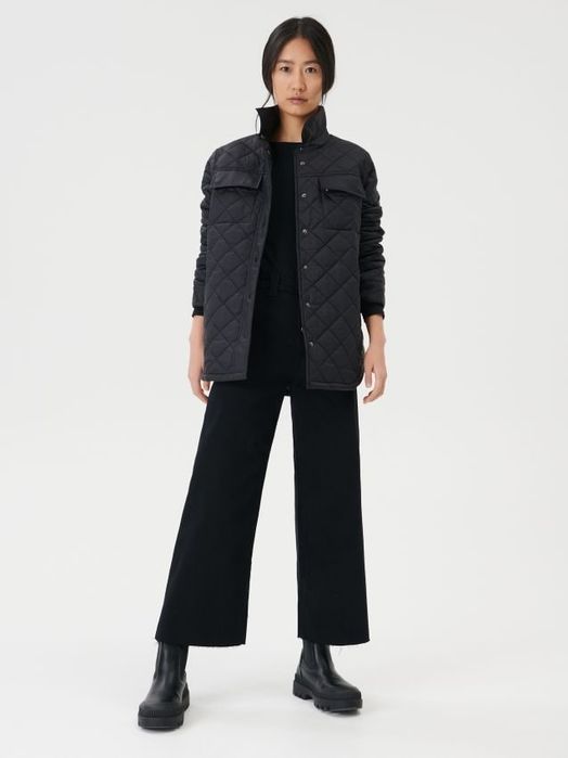 Джинсы кюлоты темно серые