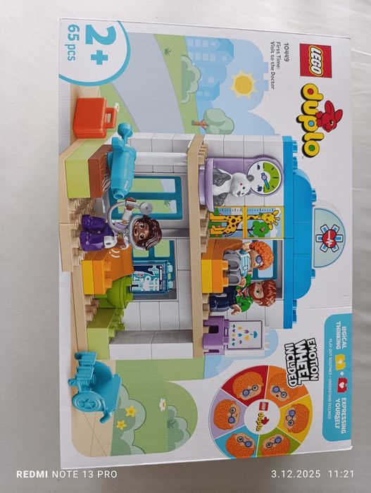 LEGO Duplo pierwsza wizyta u lekarza 10449
