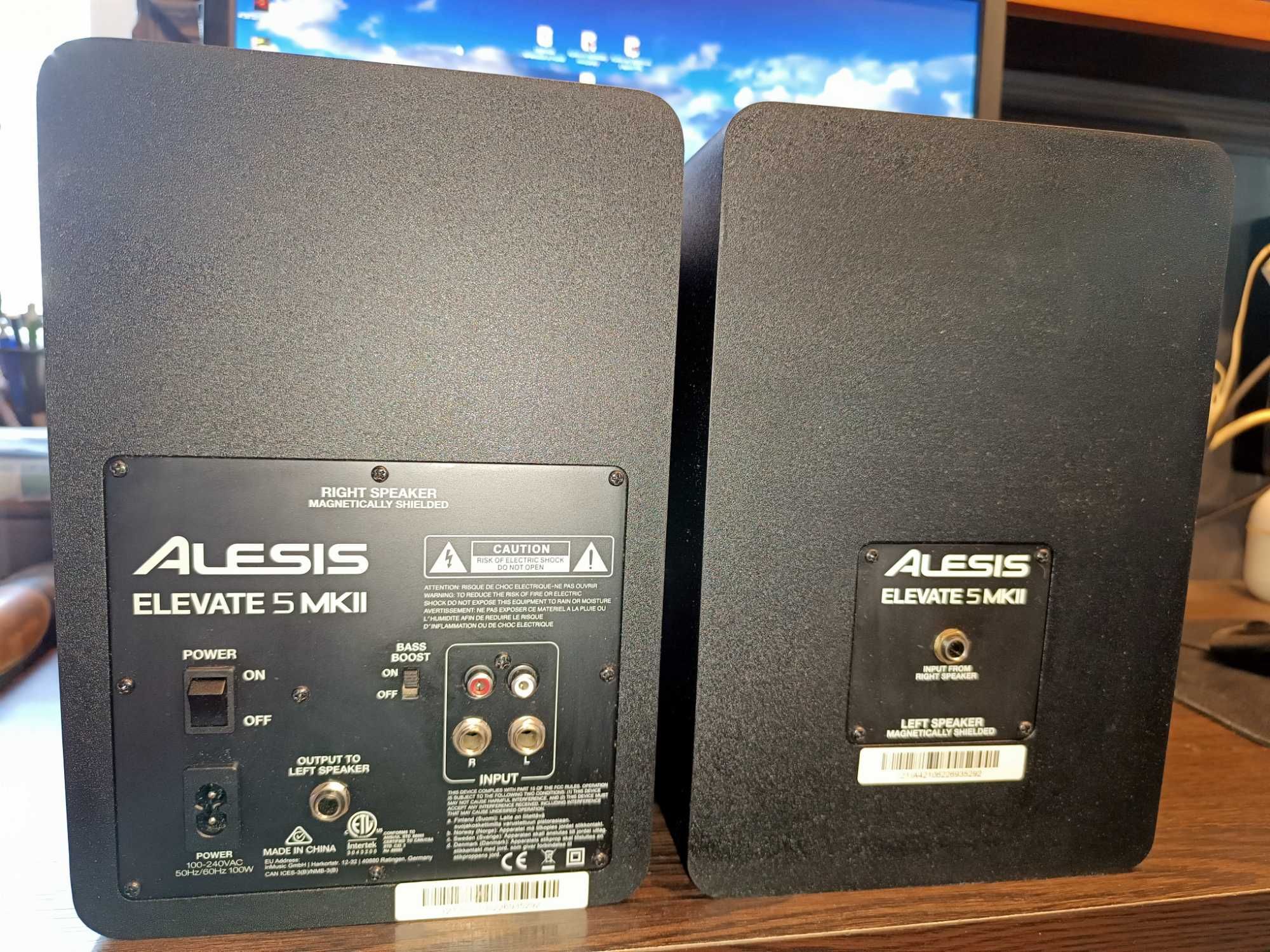 Aktywne monitory studyjne Alesis Elevate 5 Mk II.