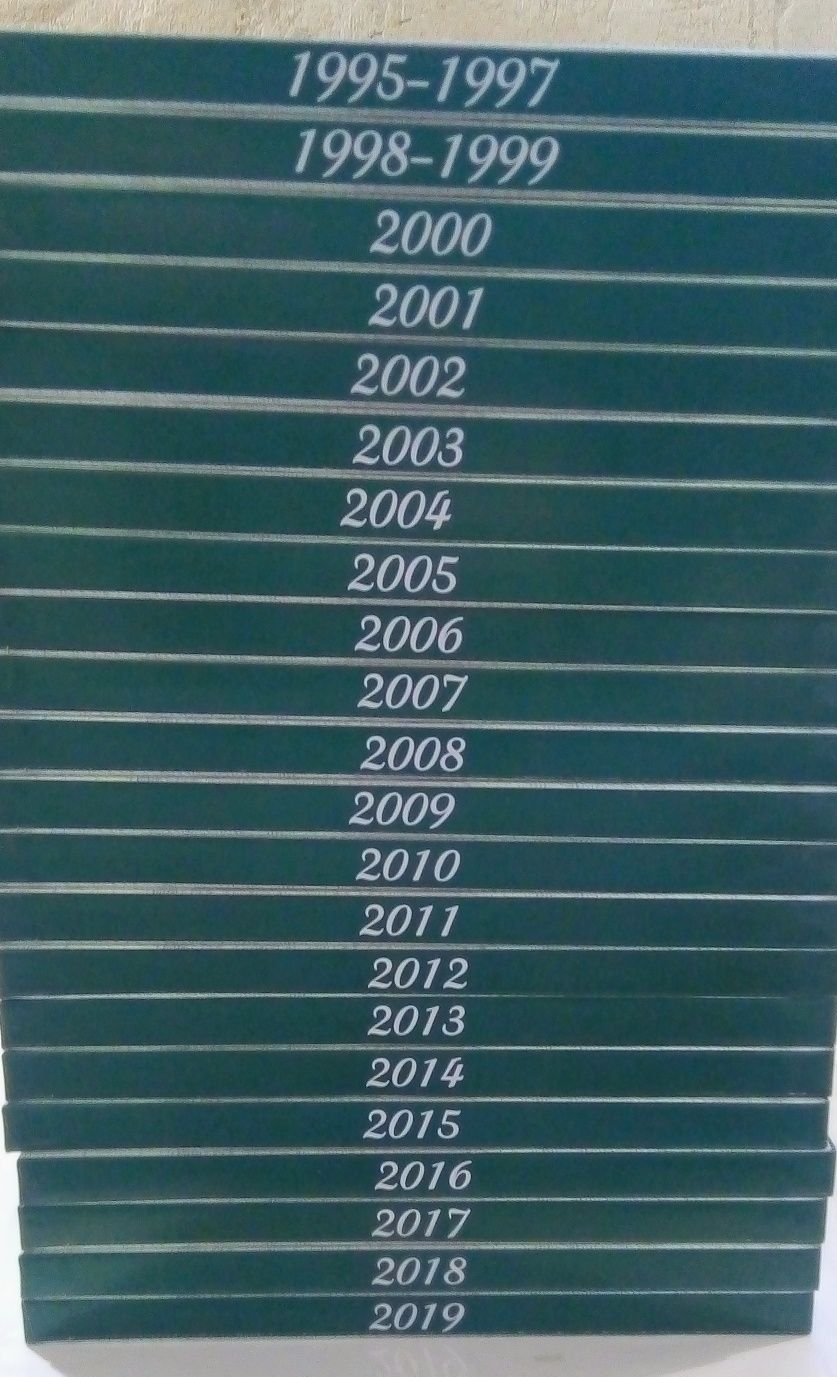 Футляри (планшети) для зберігання монет 1995-2024. Поштучно