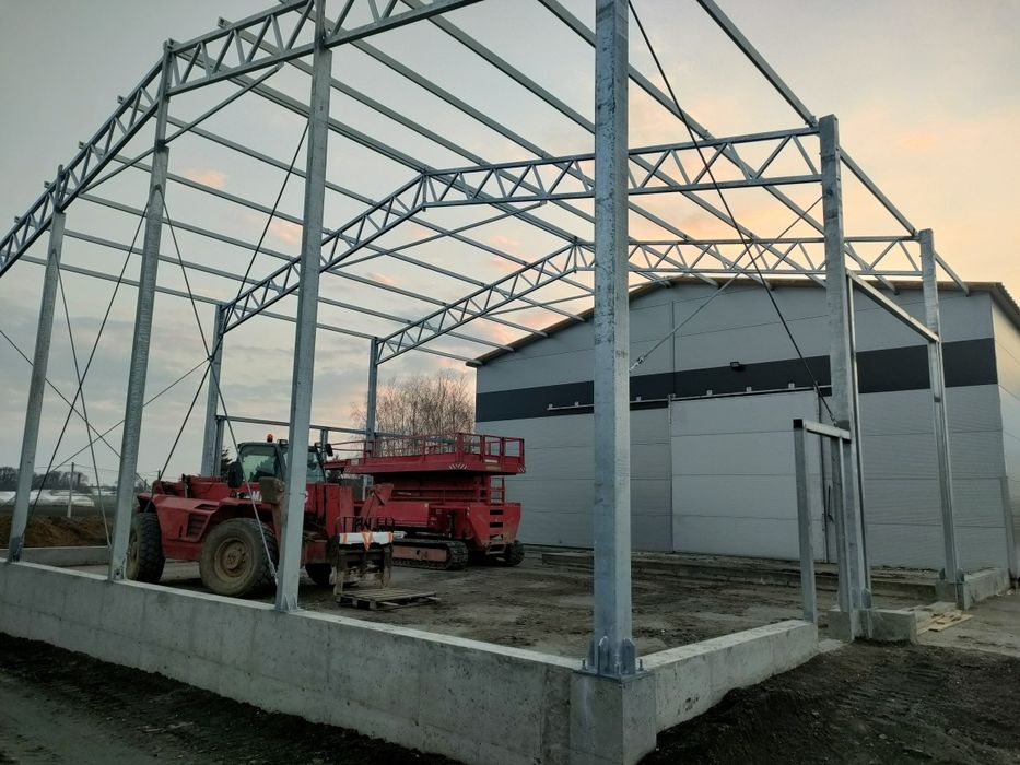 Kratownica 15m szerokości nowa dach magazyn garaż
