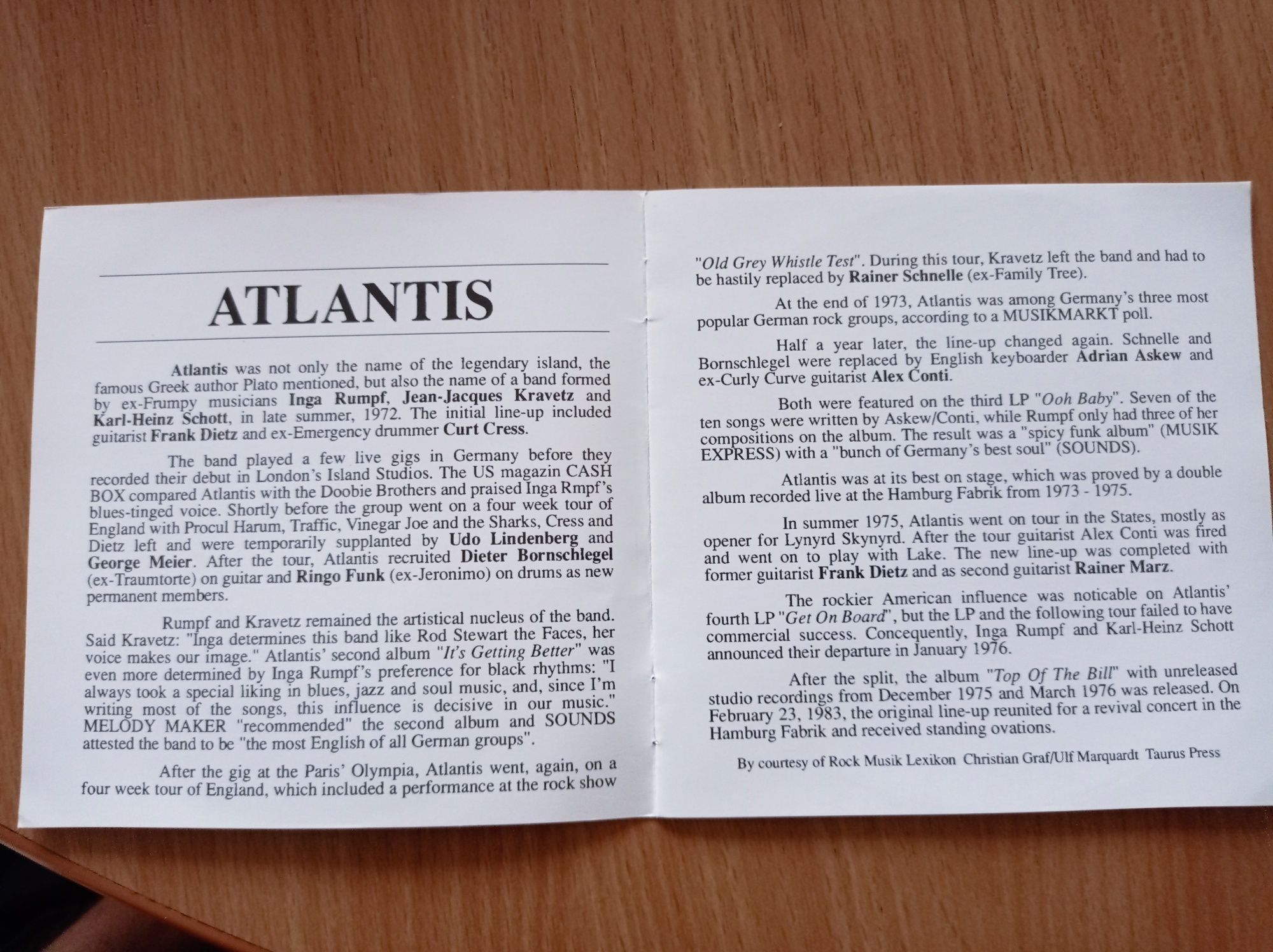 Atlantis - Antlantis