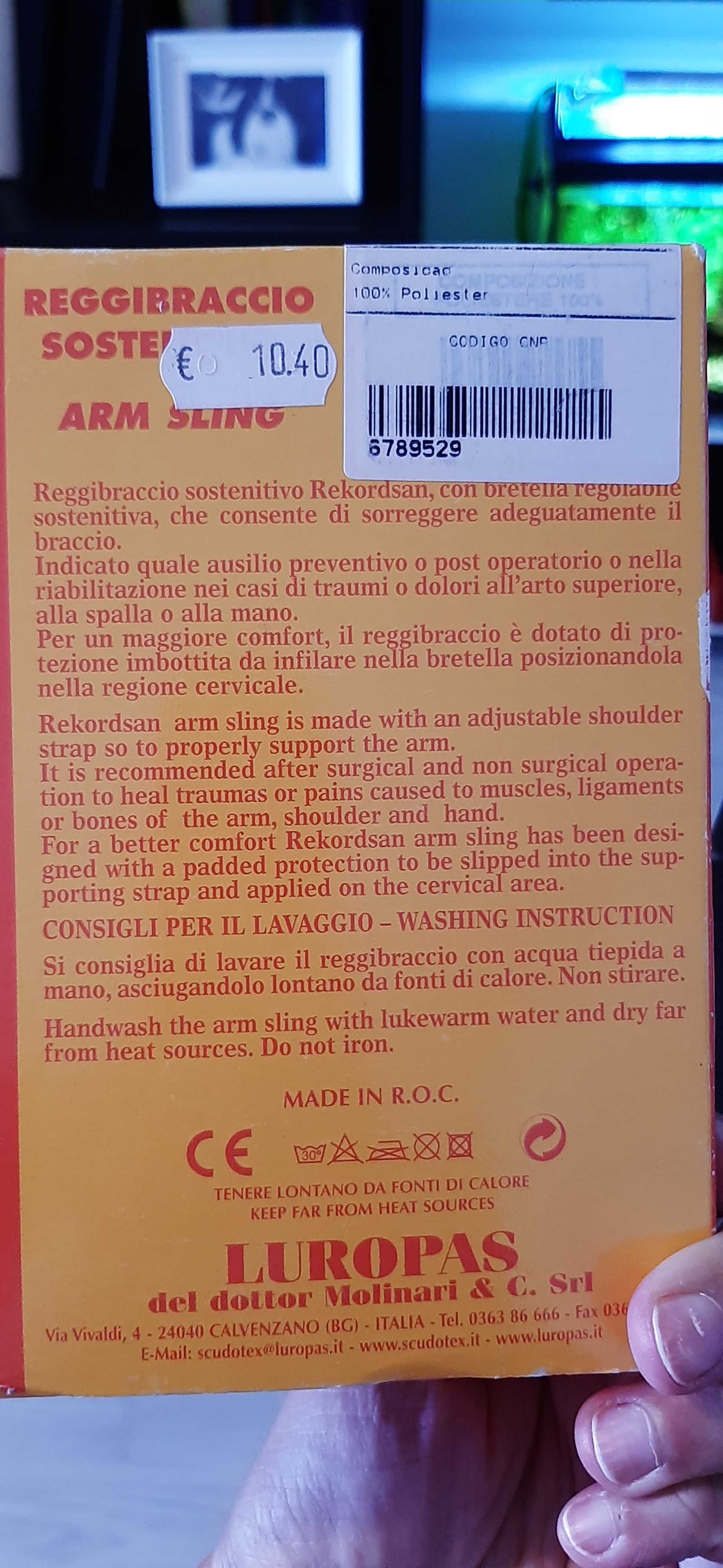 Suporte para ante braço (braço partido)