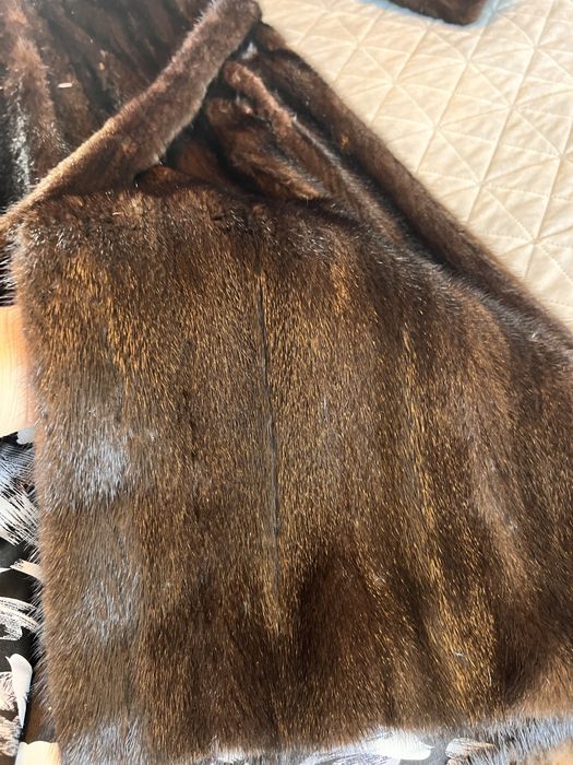 Шуба норкова натуральна