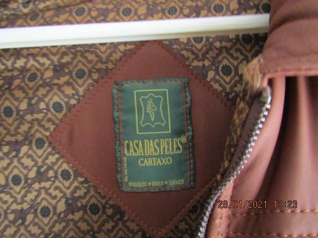 Colete em pele Casa das Peles