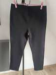 Czarne mięsiste legginsy z gumą w pasie  George r.48