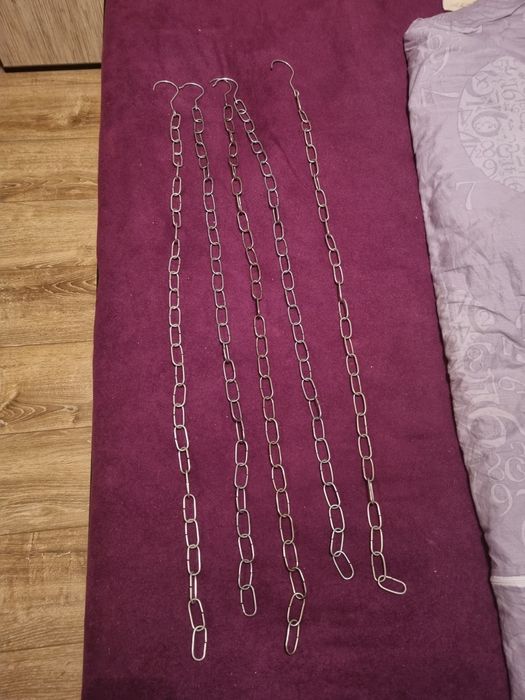 5 łańcuchów I 50 haczukow.