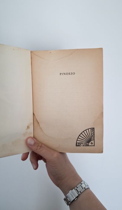 Pinokio C Collodi Nasza Księgarnia rok 1980 Warszawa unikat klasyk.

S