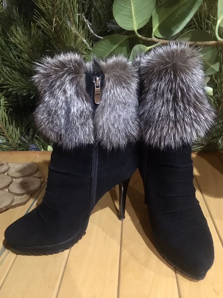 Натуральные зимние ботинки Lonza